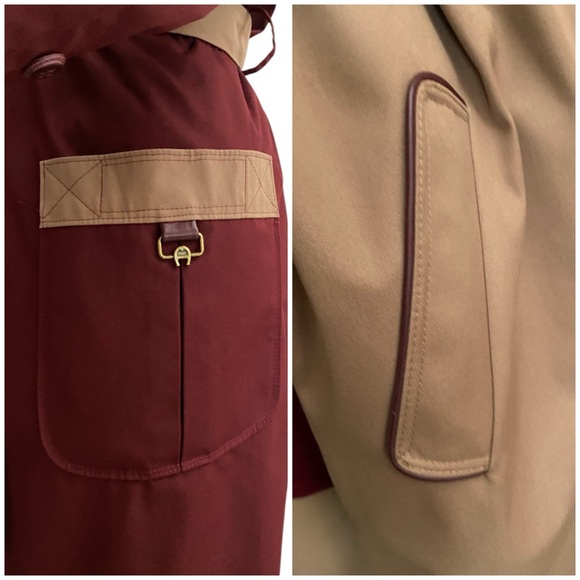 Etienne Aigner vintage reversible trench coat - Picture 8 of 12